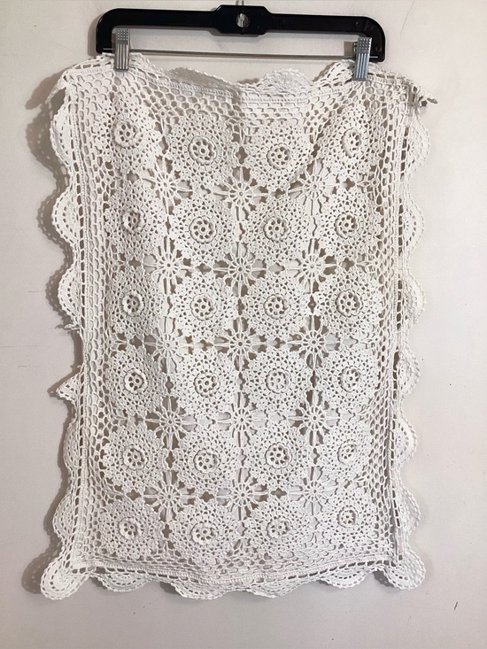 The Unbranded Brand Other - Crochet Cotton Pillowcase Scallop Edge Standard 18x26
